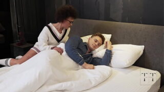 interracial Passion i Decided To Wake Him Up With A Juicy Blowjob hot sesh